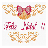 Matriz De Bordado Bcaz2820 Natal 21cm