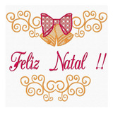 Matriz De Bordado Bcaz2820 Natal 21cm