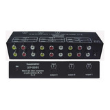 Matriz De Video Composto Rca+audio 3 X 3 Mv-33ec (kit 5 Pçs)