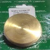 Matriz Para Forrar Botão Bombê 40 Mm Cardenas