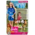 Mattel Conjunto Boneca Barbie Profissões Futebol Com Aluna