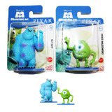 Mattel Micro Kit C/ 2 Bonecos Monstros S A Pixar Original