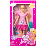 Mattel Minha Primeira Barbie Boneca Hora