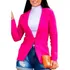 Max Blazer Feminino Longo Terninho Social  Roupas Femininas 