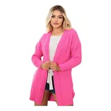 Max Cardigan Sobretudo Trico