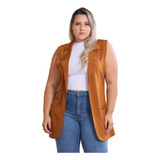 Max Colete Feminino Aberto