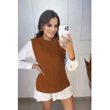 Max Colete Trico Feminino