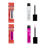 Max Love Lip Volumoso Kit 2 Batom Gloss Labial Aumenta Lábios Hialurônico Cor Incolor Sortido