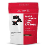 Max Titanium Mass Titanium 17500 Zero Lactose   Suplemento Em Pó   Sabor Chocolate