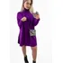 Max Trico Luxo Vestido Blusa Sueter Gola Alta Inverno 22 Ofe