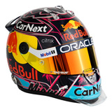 Max Verstappen Mini Capacete Miami Gp 2022 - Escala 1:2