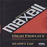 MAXELL Fita T-120XLHF HiFi VHS -pacote Com 1-