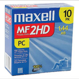 Maxell Mf 2 Hd Caixa 10 Disquetes lacrada 1 44 Mb