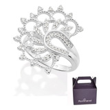 Maxi Anel Meia Flor