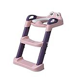 Maxi Baby Assento Redutor Infantil Dobrável C Escada Mcfrog Rosa 