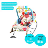 Maxi Baby Cadeira De Descanso E Balanço Bebê Musical Funtime Baxter Esquilo