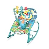 Maxi Baby Cadeira De Descanso E Balanco Funtime Coruja   Até 18 Kgs   Multicolorida