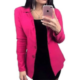 Maxi Blazer Feminino Longo