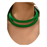 Maxi Colar Verde Exuberante