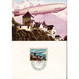 Máximo Postal Zeppelin Liechstenstein 1979 Belo