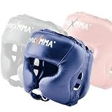 MaxxMMA Capacete L XL Boxe MMA Treinamento Kickboxing Sparring Karate Taekwondo  Azul 