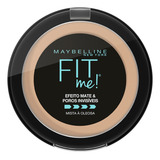 Maybelline Fit Me R02 Claro Rosado Pó Compacto 10g Blz