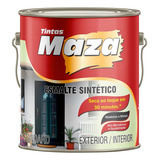 Maza Tinta Portao Esmalte Sintetico Brilhante Cores 3 6l Cor Branco