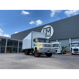 Mb 1214 Trucado Bau Seco 16 Paletes Ano 1990 