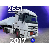 Mb 2651 Actros 6x4 Ano 2017 2017 Tanqueiro Retarder Fh540