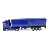 Mb Actros Lh Panalpina Com Containers 20 One Herpa 1 87