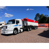 Mb Ls 1634 6x2 2003 Carreta Caçamba Basculante Randon 2003