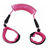 Mbbimports Pulseira Infantil Guia Segurança Criança Bebe Antiperdido Cor Rosa