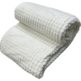 Mc Cortinas Microfibra Cobertor Manta Flannel Antialérgico 2 20m X 2 40m Cor Branco