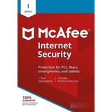 Mcafee Internet Security 1 Dispositivo 1