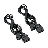 Mcbazel 1 8m Controller Extension Cable For Sega Genesis 1 Mega Drive Pack Of 2 