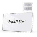 Mcr66849208/mcr66849219 Capa De Filtro De Geladeira Decorativa Com 1 Pacote Lt120f Filtro De Ar Para Geladeira, Compatível Com Vários Modelos, Substitui 4957379, Ap6892370, Ps12085698