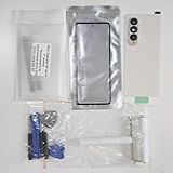 MD0410 Kit De Reparo De Tela Compatível Com Samsung Galaxy Z Fold 4 F936 Lente De Vidro Frontal Externa Caixa Traseira Moldura Da Câmera Substituição Da Tampa Da Lente -bege-