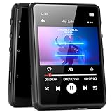 MECHEN 64GB MP3 Player Bluetooth 5 3 Com Tela De Toque Total De 2 4 Reprodutor De Música Digital Portátil Com Alto Falante Rádio FM Gravação De Linha Som Sem Perdas HiFi Suporte Para Até 128 GB 