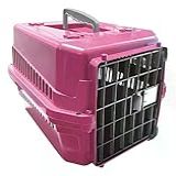 Mecpet Caixa De Transporte N-0 Gato E Cão Pequeno Filhote Rosa