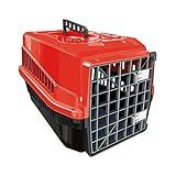 Mecpet Caixa Transporte Mec N-2 Vermelho Para Cães