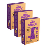 Med Snack Petisco Porta Remedinho Para Cães Kit 3