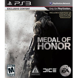 Medal Of Honor Midia Fisica Original Ps3 Play Playstation