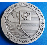 Medalha 120 Anos Flamengo Prata Pura Cmb Certif E Estojo 