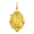 Medalha 2cm Divino Pai Eterno Ouro 18k Pingente Ornato