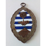 Medalha Antiga Do Uruguay Montevideo De Bronze Anos 40