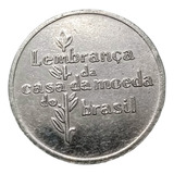 Medalha Antiga Lembrança Da Moeda Do Brasil Cmb Rara