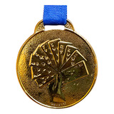 Medalha Baralho Premiação Torneio De Cartas