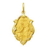 Medalha Batismo E Alfinete