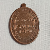 Medalha Bravura Militar Guerra Do Paraguai 1868 Bronze