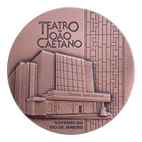 Medalha Bronze 200 Anos Teatro João